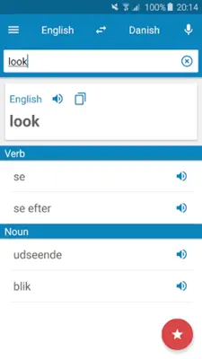 Danish-English Dictionary android App screenshot 7